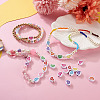 200Pcs Valentine's Day Opaque Acrylic Beads MACR-CW0001-13-8