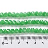 Baking Paint Imitation Jade Glass Bead Strands DGLA-A034-J6MM-A10-5