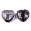 Natural Amethyst Heart Palm Stone X-G-S330-13A-2
