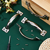 Iron Box Drawer Handles LS-IFIN-WH0011-77P-4