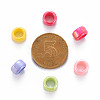 Opaque Acrylic European Beads X-TACR-S153-41I-3