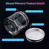 Transparent Plastic Bead Containers CON-BC0004-87-4