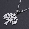 Non-Tarnish 201 Stainless Steel Pendants Necklaces NJEW-S105-JN688-45-1-1