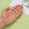 925 Sterling Silver Stud Earring Findings STER-S002-50-4