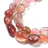 Natural Red Agate Beads Strands G-P497-01A-12-4