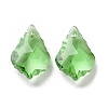 Faceted Glass Pendants GLAA-F068-C23-4