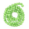 Natural Mashan Jade Round Beads Strands X-G-D263-6mm-XS17-3