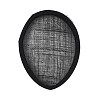 Linen Teardrop Fascinator Hat Base for Millinery AJEW-WH0283-54C-3