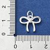 925 Sterling Silver Bowknot Charms STER-M119-05C-S-3