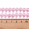 Baking Paint Transparent Glass Beads X1-DGLA-N006-8mm-01-4