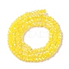 Baking Electroplate Glass Beads Strands DGLA-A039-J2MM-B23-2