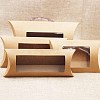 Kraft Paper Pillow Candy Box CON-WH0070-97A-02-3