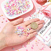 2400Pcs 8 Colors Opaque Acrylic Beads FIND-SP0001-18-4