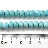 Dyed Natural Howlite Beads Strands G-G023-A01-01A-5