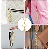 Brass Micro Pave Cubic Zirconia Keychain KEYC-YW00089-01-6