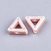 Handmade Porcelain Bead Frames PORC-S499-13G-2