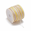 50M Segment Dyed Nylon Chinese Knotting Cord NWIR-YW0001-05E-1