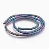 Electroplated Non-magnetic Synthetic Hematite Bead Strand G-E498-18B-2
