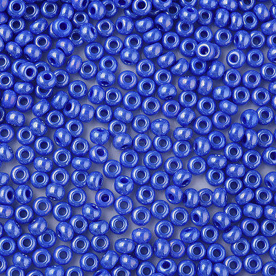 8/0 Czech Opaque Glass Seed Beads SEED-N004-003A-25-1