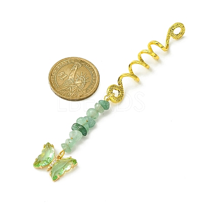 Alloy Dreadlocks Beads OHAR-JH00030-05-1