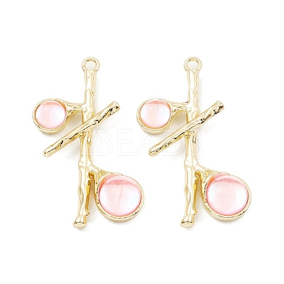 Resin Pendants PALLOY-K003-22LG-01-1