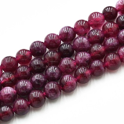 Natural Quartz Beads Strands G-N355-6mm-46-1