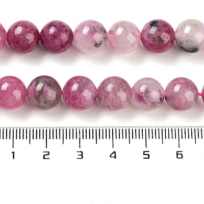Natural Cherry Blossom Agate Beads Strands G-B076-A02-03-1