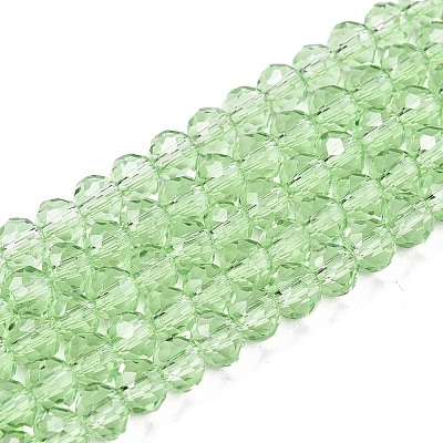Glass Beads Strands EGLA-A044-T4mm-D09-1