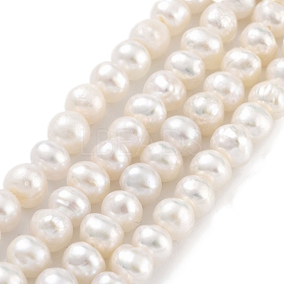 Natural Cultured Freshwater Pearl Beads Strands PEAR-C003-13D-1