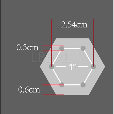 Acrylic Transparent Pressure Plate DIY-WH0158-46A-1