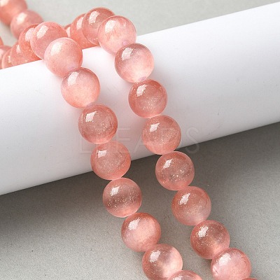 Natural Selenite Beads Strands G-C142-01B-12-1