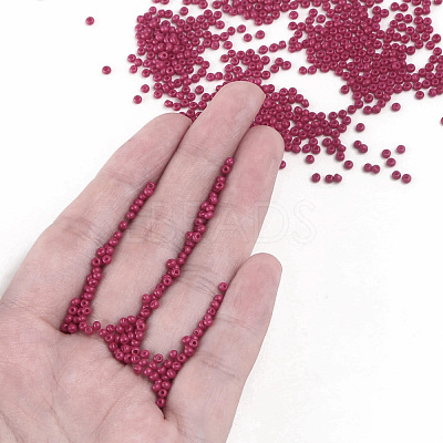 11/0 FGB Grade A Baking Paint Glass Seed Beads X-SEED-N001-A-1058-1