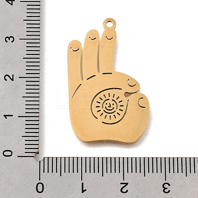 201 Stainless Steel Pendants LS-STAS-S176-18G-1