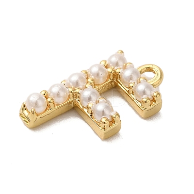 Plastic Imitation Pearl Pendants KK-P230-17G-F-1