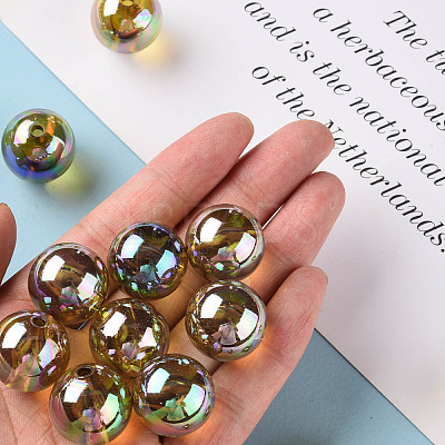 Transparent Acrylic Beads MACR-S370-B20-737-1