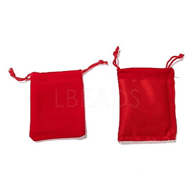 Rectangle Velvet Pouches LS-TP-R002-7x9-04-1