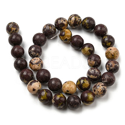 Natural Cherry Blossom Jasper Beads Strands G-C079-A02-05-1