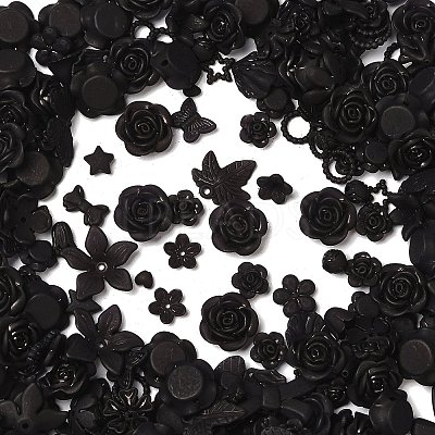Frosted Transparent Acrylic Beads OACR-U006-03G-1