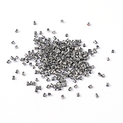 Brass Crimp Beads E001-NF-1