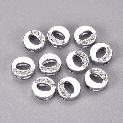 Alloy Slide Charms LS-PALLOY-WH0066-21O-1