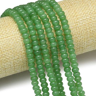Natural Malaysia Jade Beads Strands G-B165-G01-4x6mm-04-1
