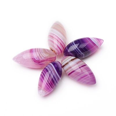 Natural Banded Agate/Striped Agate Beads G-L514-020A-1