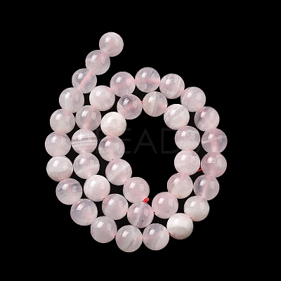 Natural Pink Calcite Beads Strands G-Z103-A01-10mm-1