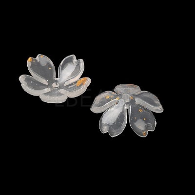 Acrylic Bead Caps OACR-H056-01A-1