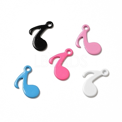 Spray Painted 201 Stainless Steel Charms STAS-I672-30-1