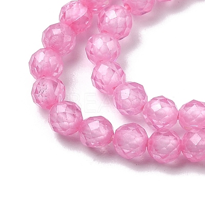 Cubic Zirconia Beads Strands G-G792-47-01B-1