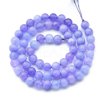 Natural Quartz Beads Strands G-N355-6mm-20-1