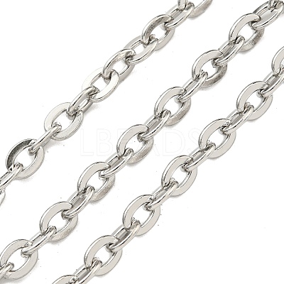 Tarnish Resistant 304 Stainless Steel Cable Chains CHS-Q001-18-100m-1