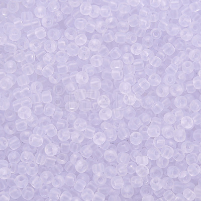 8/0 Transparent Glass Seed Beads SEED-S048-H-012-1