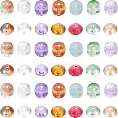 280pcs 14 Style Transparent Glass Beads GLAA-CA0001-49-1